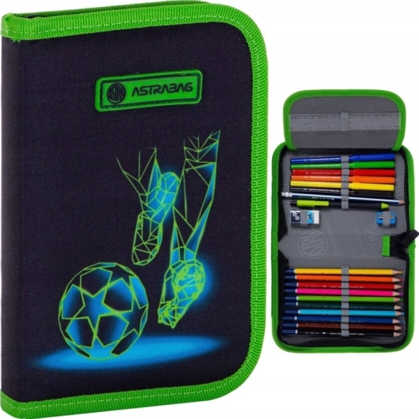 Pennal 1-Klaff Pennal Med Football Motion Tilbehør