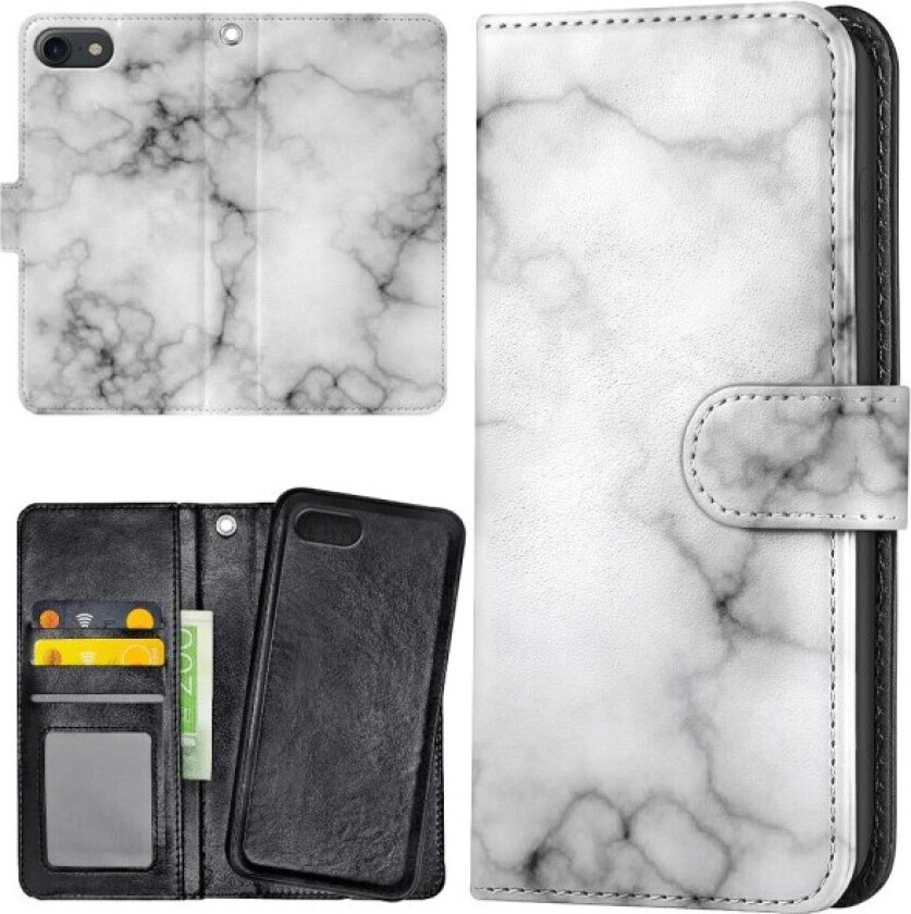 iPhone 6/6s Plus - Lommebok Deksel Marmor
