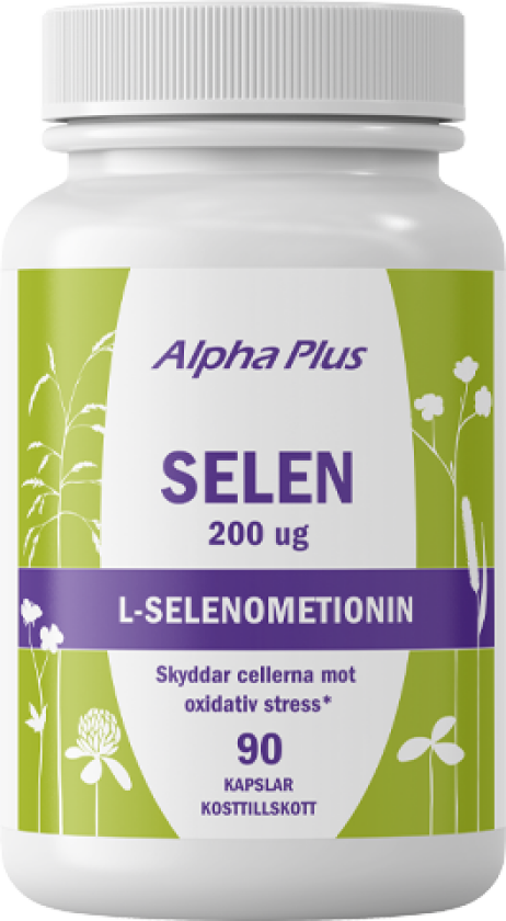 Selen 200 μg 90 kapsler