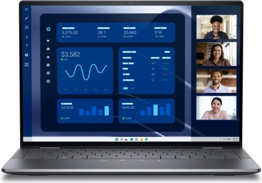 Latitude 9450 2-In-1, Intel Core Ultra 7, 35,6 Cm (14"), 2560 X 1600 Piksler, 32 Gb, 1 Tb, Windows 11 Pro