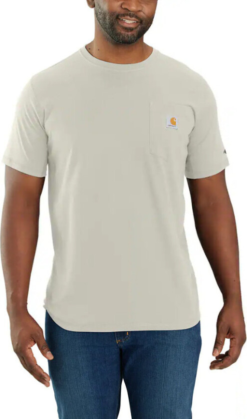 Men's Force Relaxed Fit Midweight Short-Sleeve Pocket T-Shirt Malt