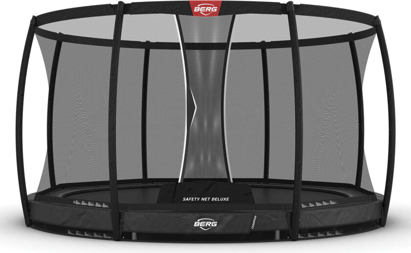Bilde av Champion InGround 380 Grey + Safety Net Deluxe