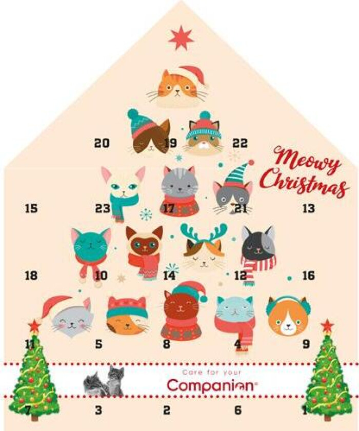 Julens adventskalender Katt