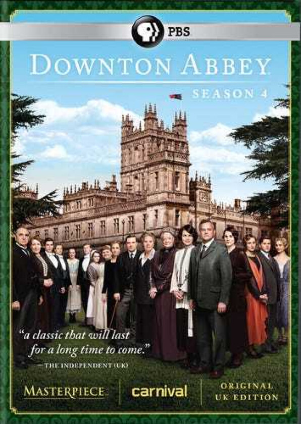 Masterpiece Classic: Downton Abbey Sesong 4 DVD