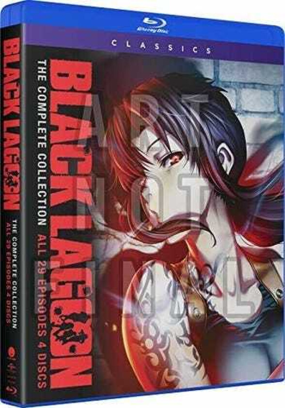Black Lagoon Complete Series Season 1 & Ssn 2 Bluray