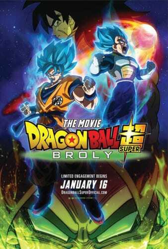 Dragon Ball Super: Broly The Movie Bluray