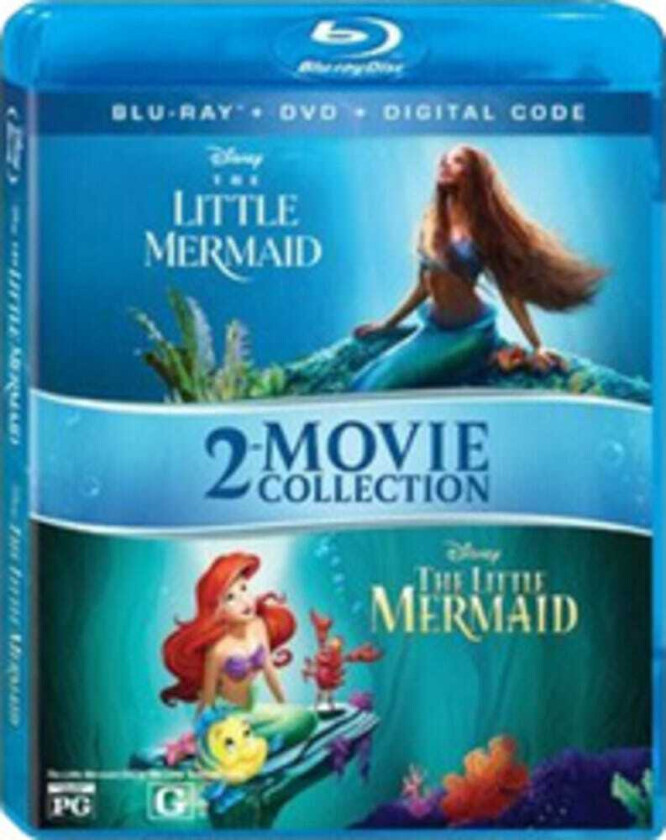 Little Mermaid 2Movie Collection Bluray