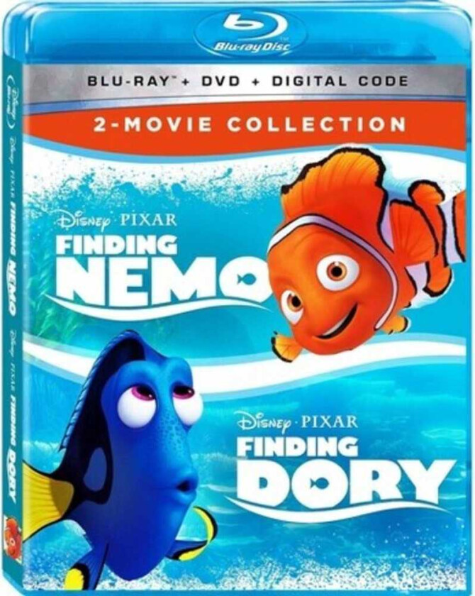 Finding Nemo / Finding Dory 2Movie Collection Bluray