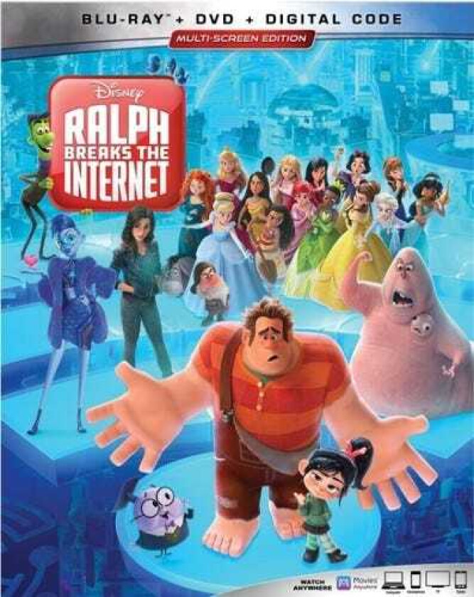 Ralph Breaks The Internet Bluray