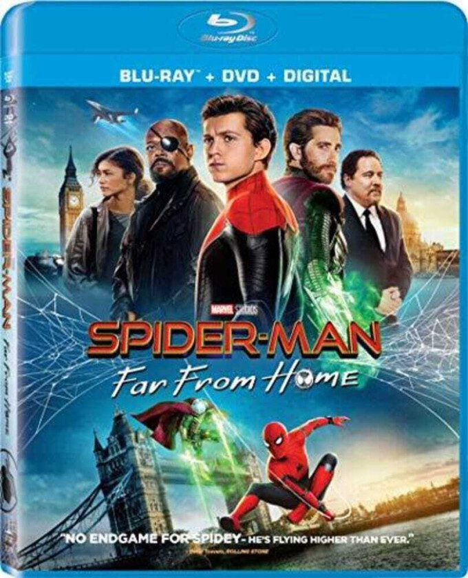 SpiderMan: Far From Home Bluray