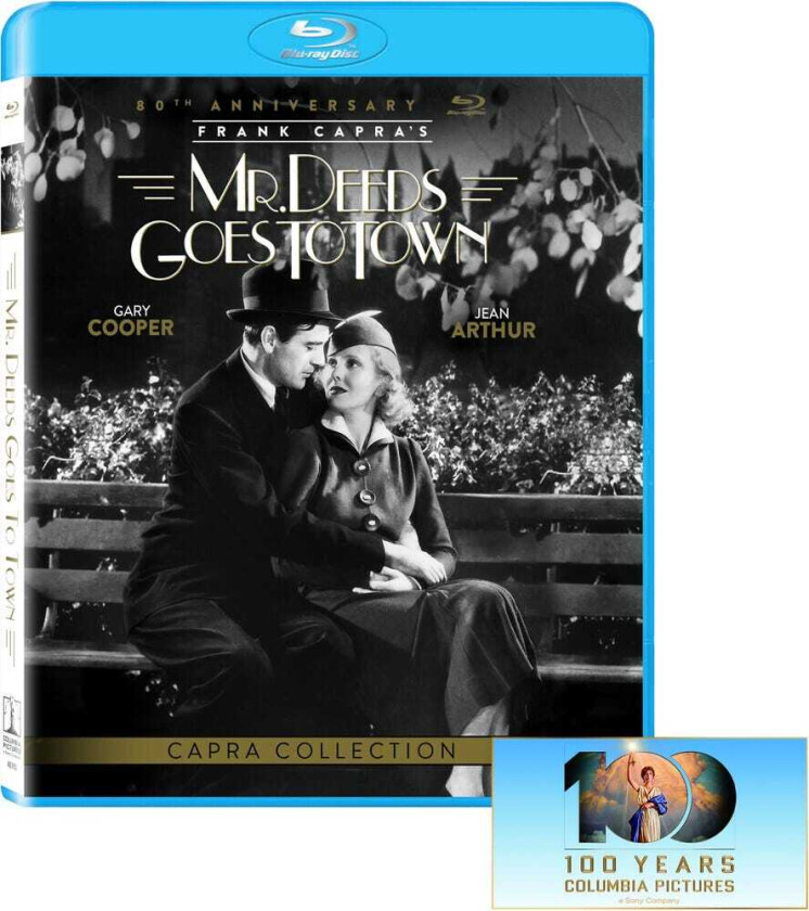 Mr Deeds Goes To Town (80th Anniversary Edition) Bluray