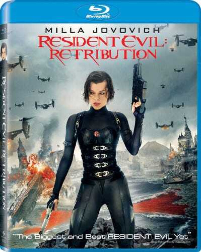 Resident Evil: Retribution Bluray