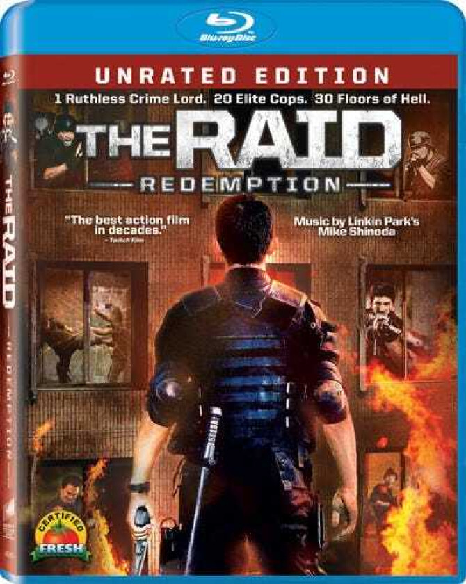 Raid: Redemption Bluray