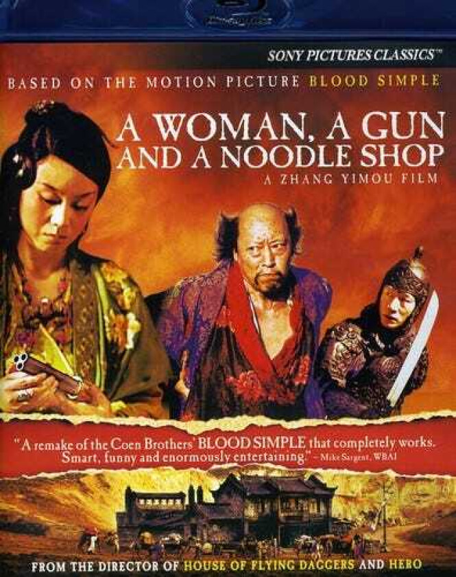 Woman A Gun & A Noodle Shop Bluray