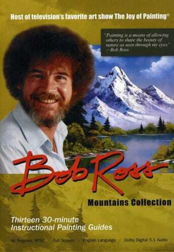 Bob Ross Joy Of Painting Series: Mountains DVD