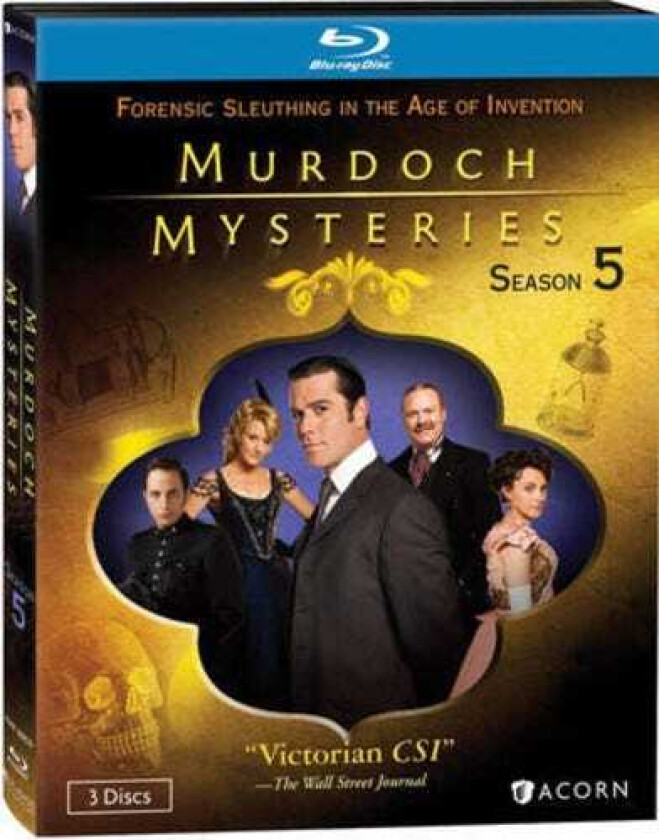 Murdoch Mysteries Sesong 5 Bluray