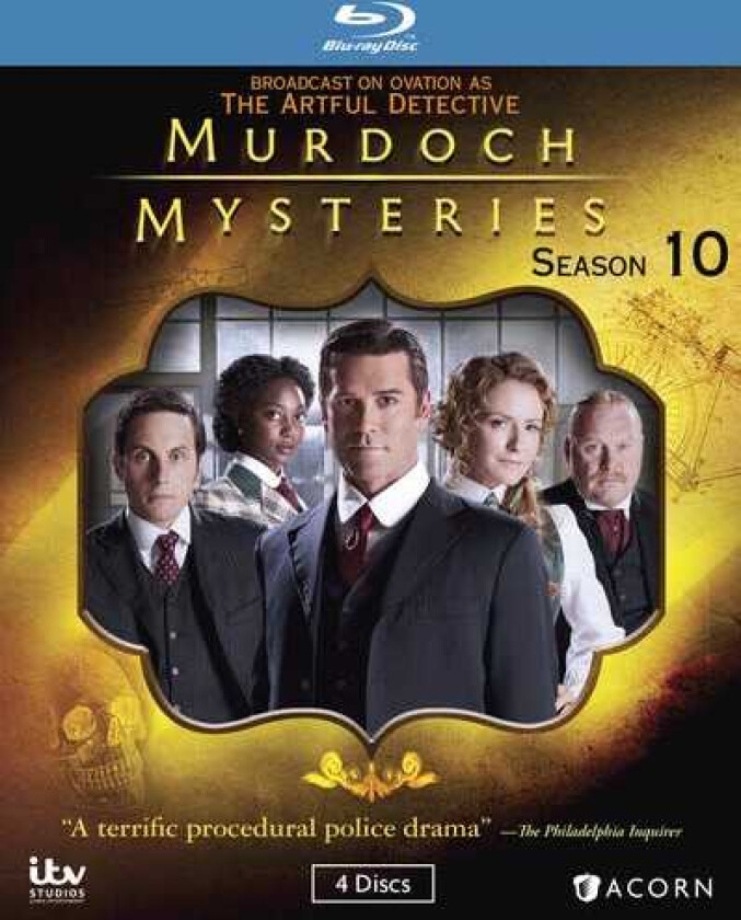 Murdoch Mysteries Sesong 10 Bluray