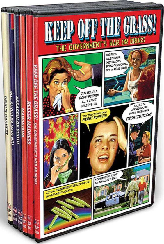 Keep Off The Grass Marijuana Scare Films Of Past DVD
