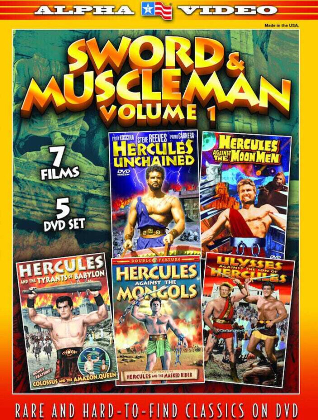 Bilde av Sword & Musclemen 1 DVD
