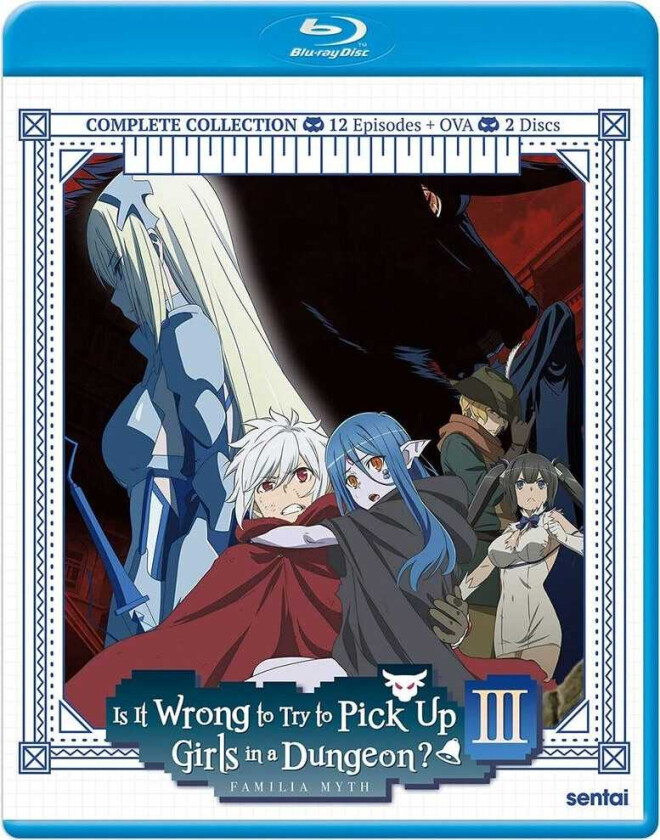 Is It Wrong To Pick Up Girls In A Dungeon 3 Bluray
