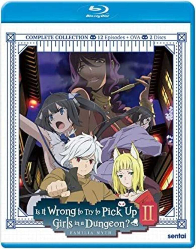 Is It Wrong To Pick Up Girls In A Dungeon 2 Bluray