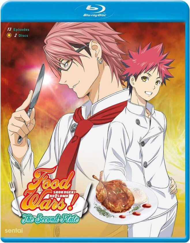 Food Wars The Second Plate (season 2) Bluray