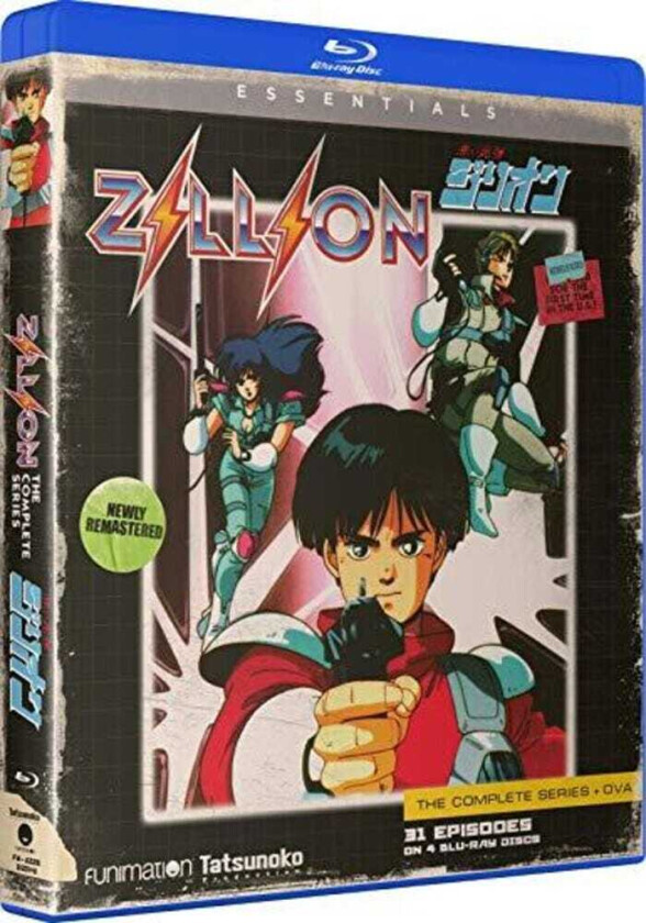 Zillion: The Complete Series Bluray