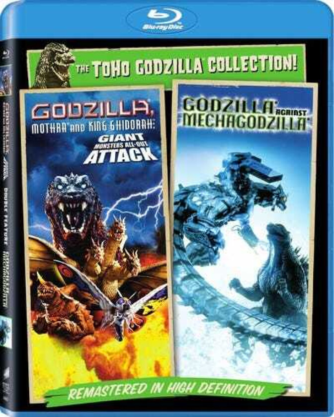 Godzilla Against Mechagodzilla / Godzilla Mothra Bluray