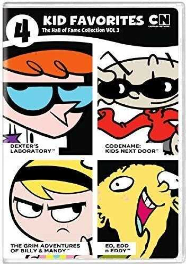 4 Kid Favorites Cartoon Network: Hall Of Fame #3 DVD