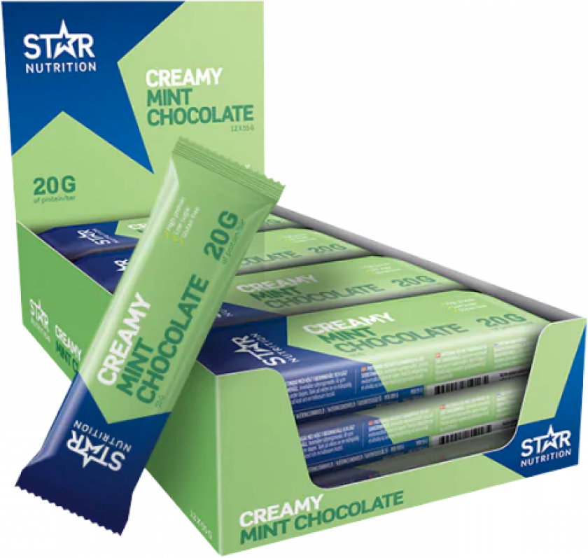 12 x Star Nutrition Protein Bar, 55g