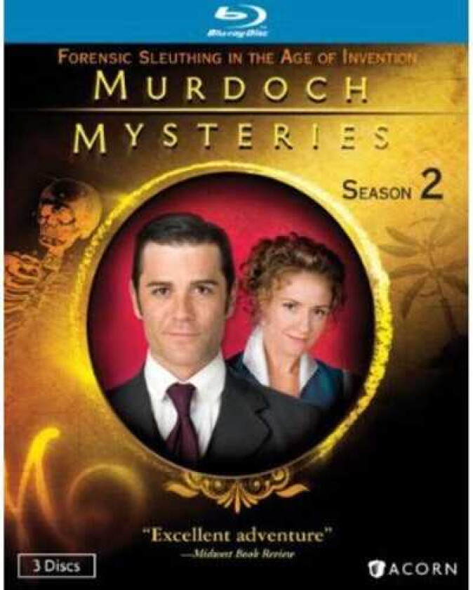 Murdoch Mysteries Sesong 2 Bluray