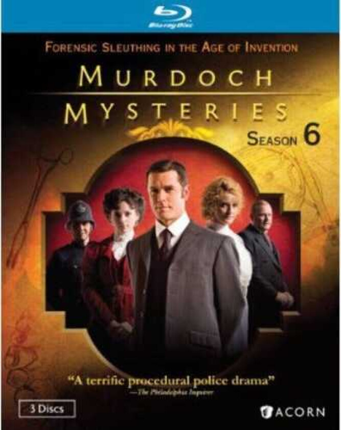Murdoch Mysteries Sesong 6 Bluray