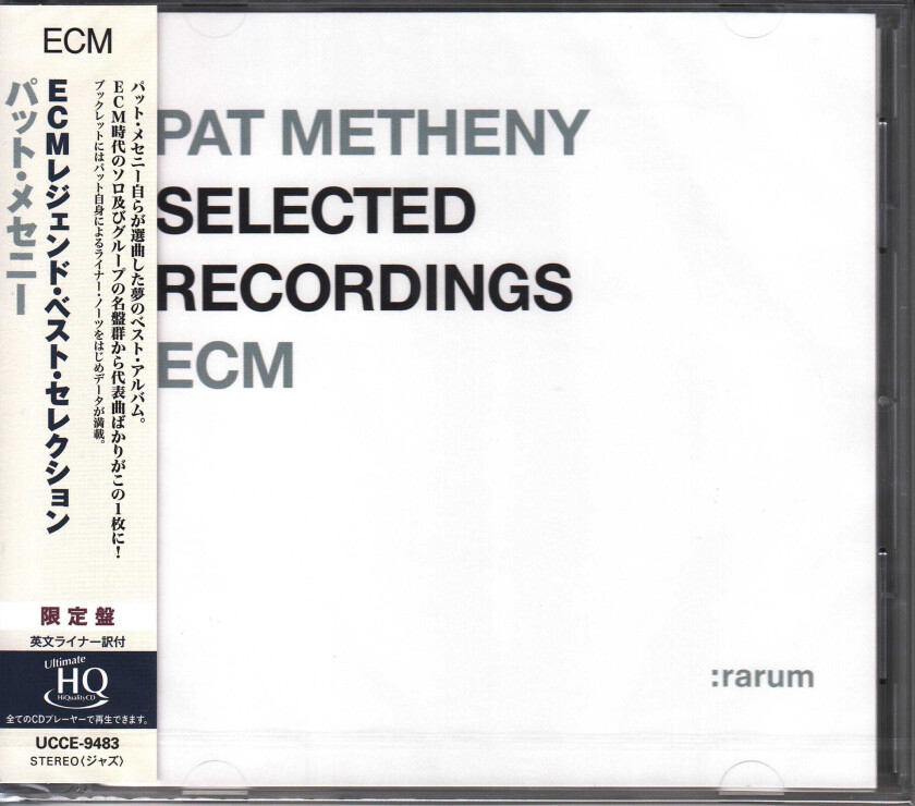 Pat Metheny Ecm Legends Best Selection CD