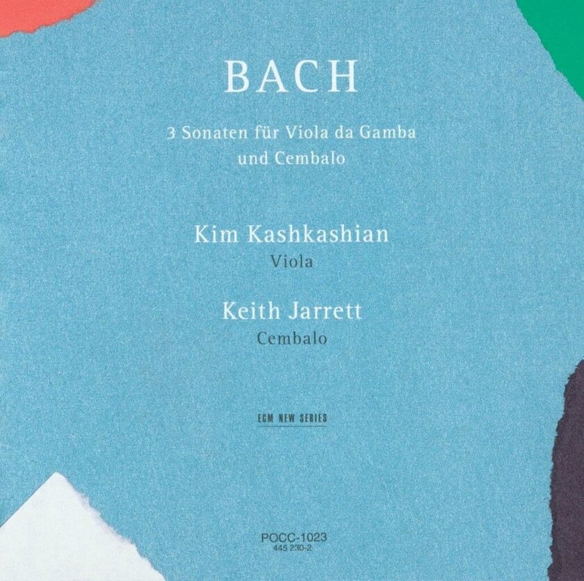Kim Kashkashian, Keith Jarrett Bach: Drei Sonaten Fur Viola Da Gamba Und Cembalo CD