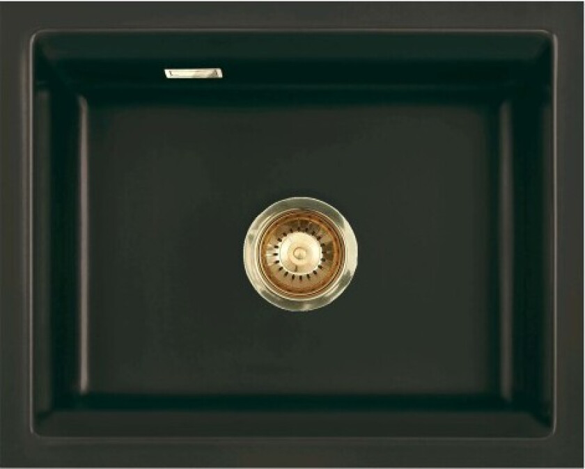 Kara 50U kjøkkenvask, 55,1x44,1 cm, sort