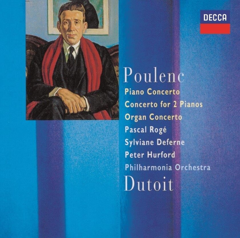 Pascal Rogé Poulenc: Piano Cto / Cto For 2 Pianos / Organ Cto CD