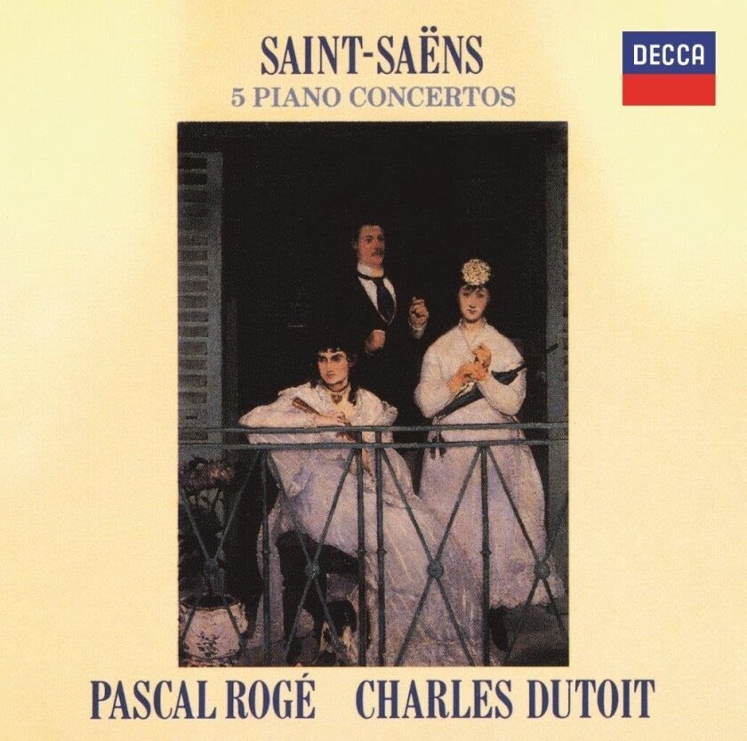 Pascal Rogé Saintsaens: Piano Concertos 15 CD