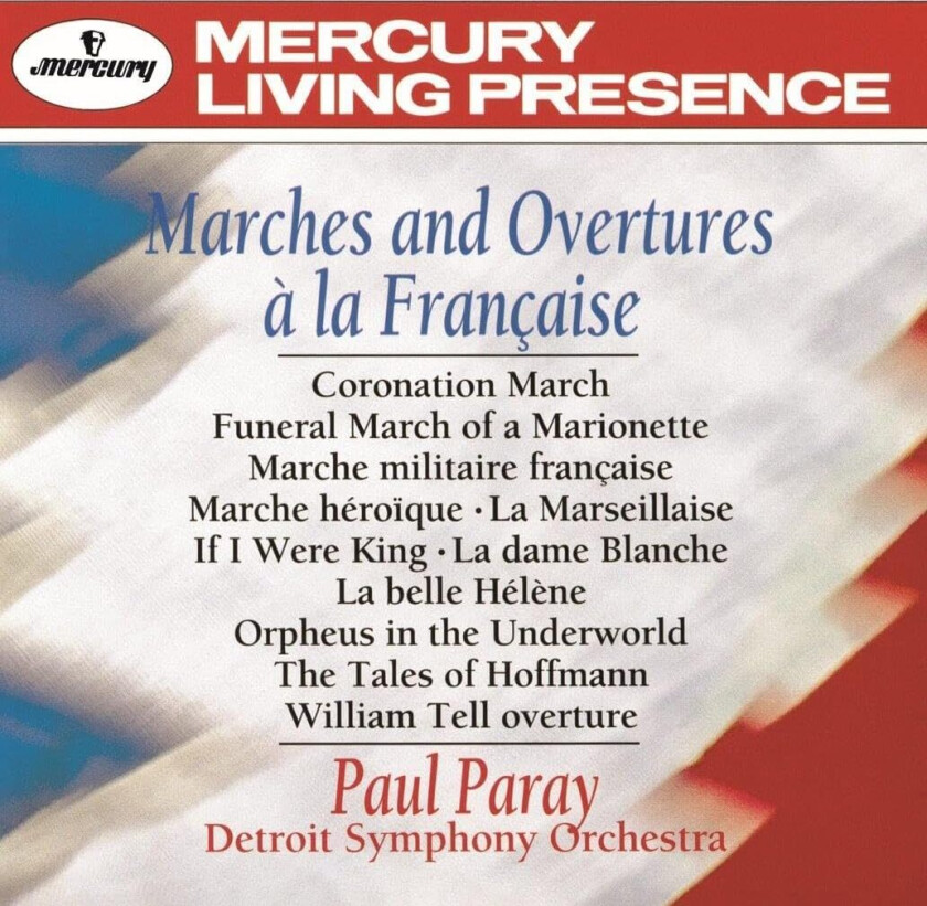 Paul Paray Marches & Overtures A La Francaise CD