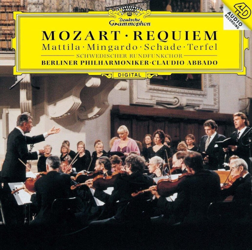 Claudio Abbado Mozart: Requiem Etc CD