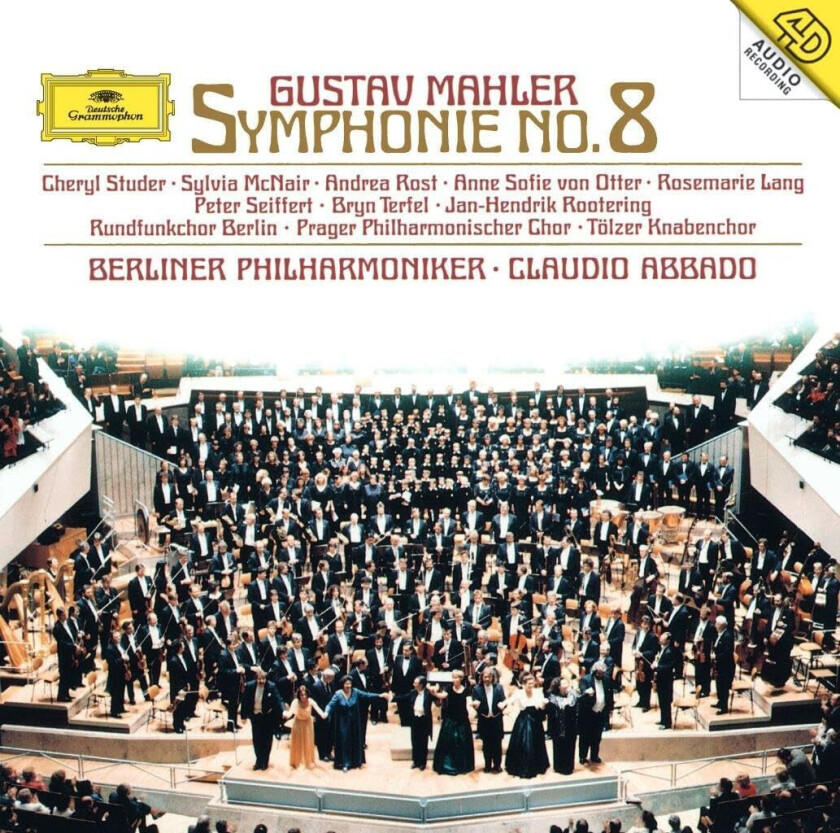 Claudio Abbado Mahler: Symphony 8 CD
