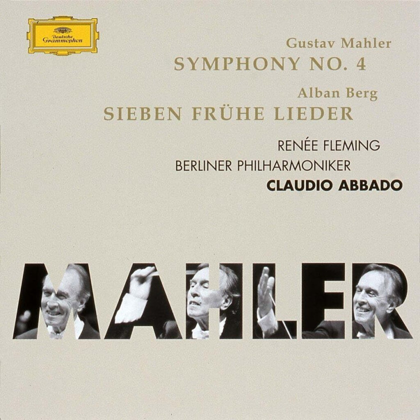 Claudio Abbado Mahler: Symphony 4 / Berg: 7 Fruhe Lieder CD