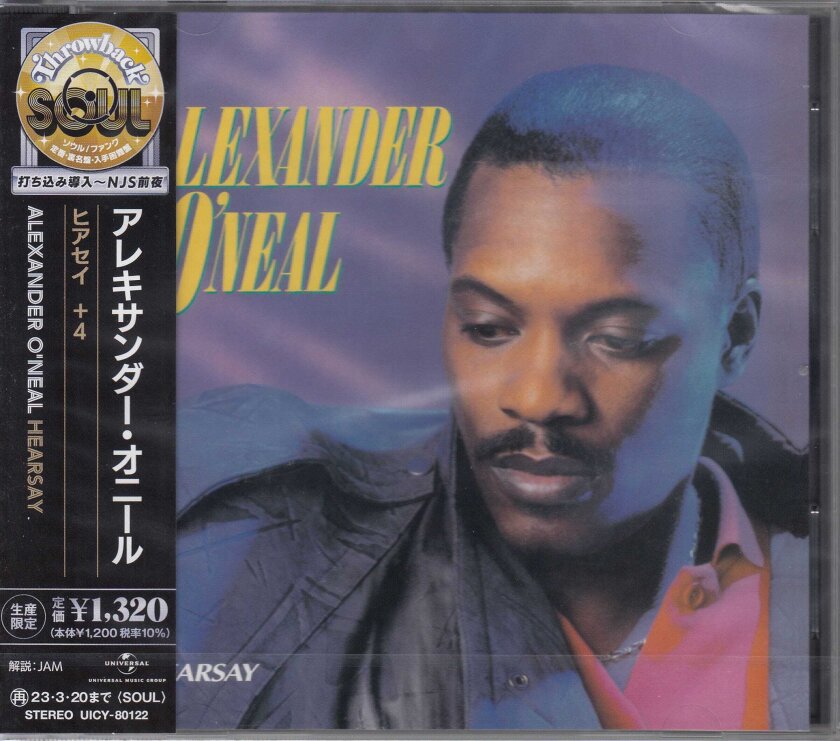 Alexander O'Neal Hearsay CD