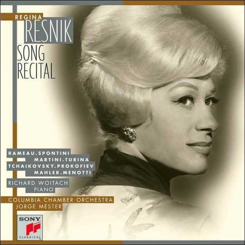 Regina Resnik Song Recital CD
