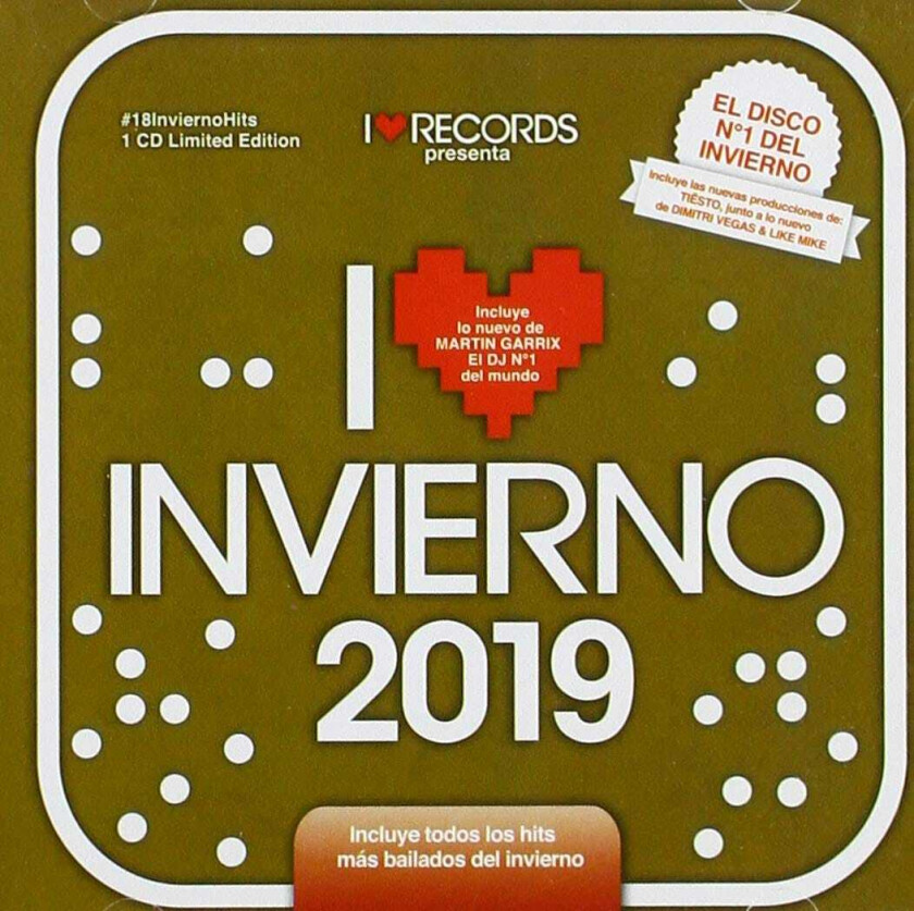 Diverse Artister I Love Invierno 2019 CD