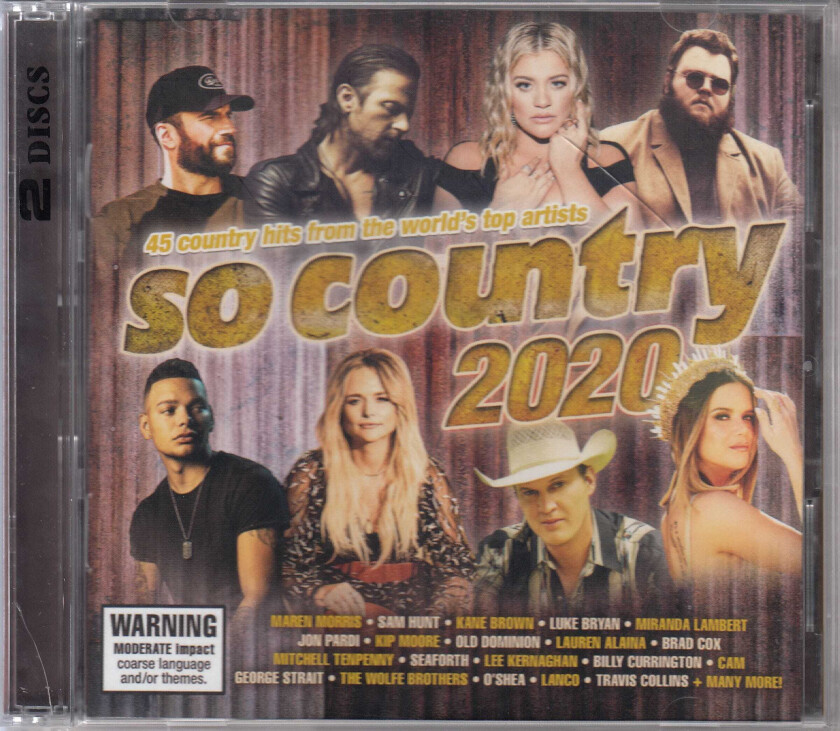 Diverse Artister So Country 2020 CD