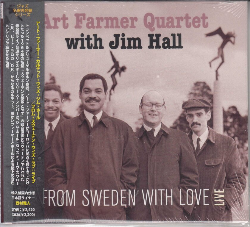 Art Quartet Farmer, Jim Hall From Sweden With Love: Live CD