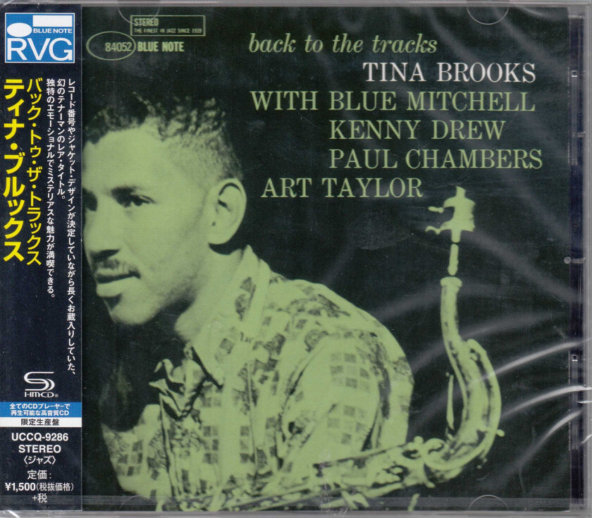 Tina Brooks Back To The Tracks CD