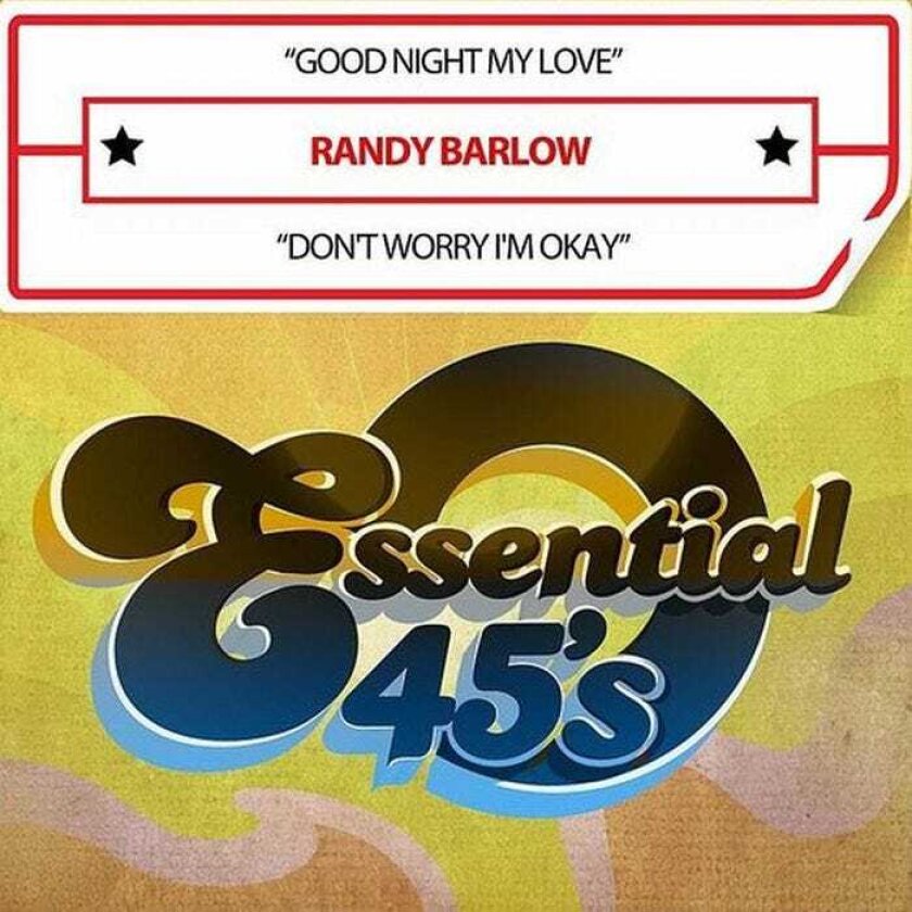 Randy Barlow Good Night My Love / Don't Worry I'm CD