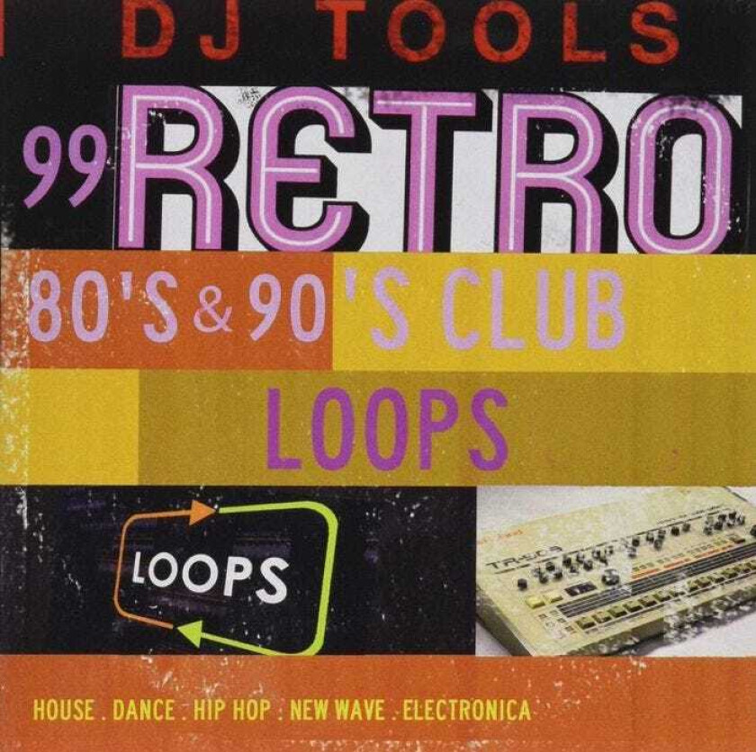 Dj Tools 99 Retro 80's & 90's Club Loops CD