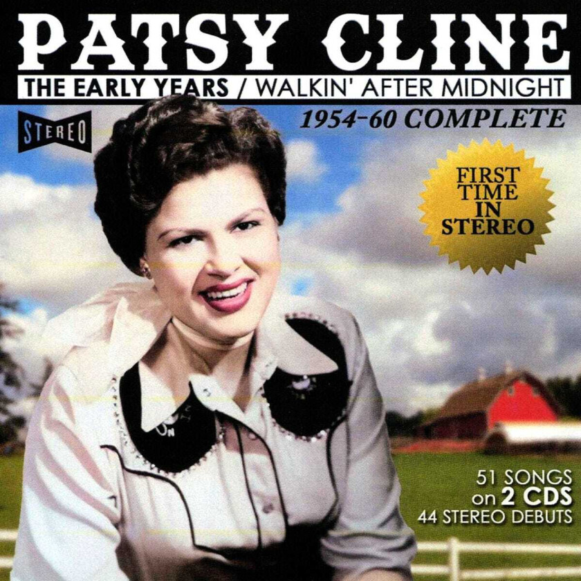 Patsy Cline Early Years: Walkin' After Midnight195460 Comp CD